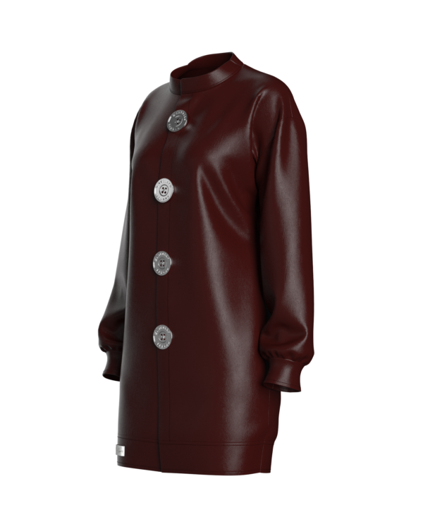 Mega Button Dress - Image 3