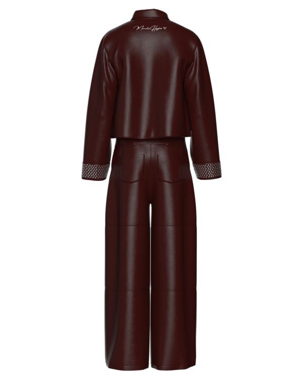 Claret Mega Button Two-Piece - Image 2
